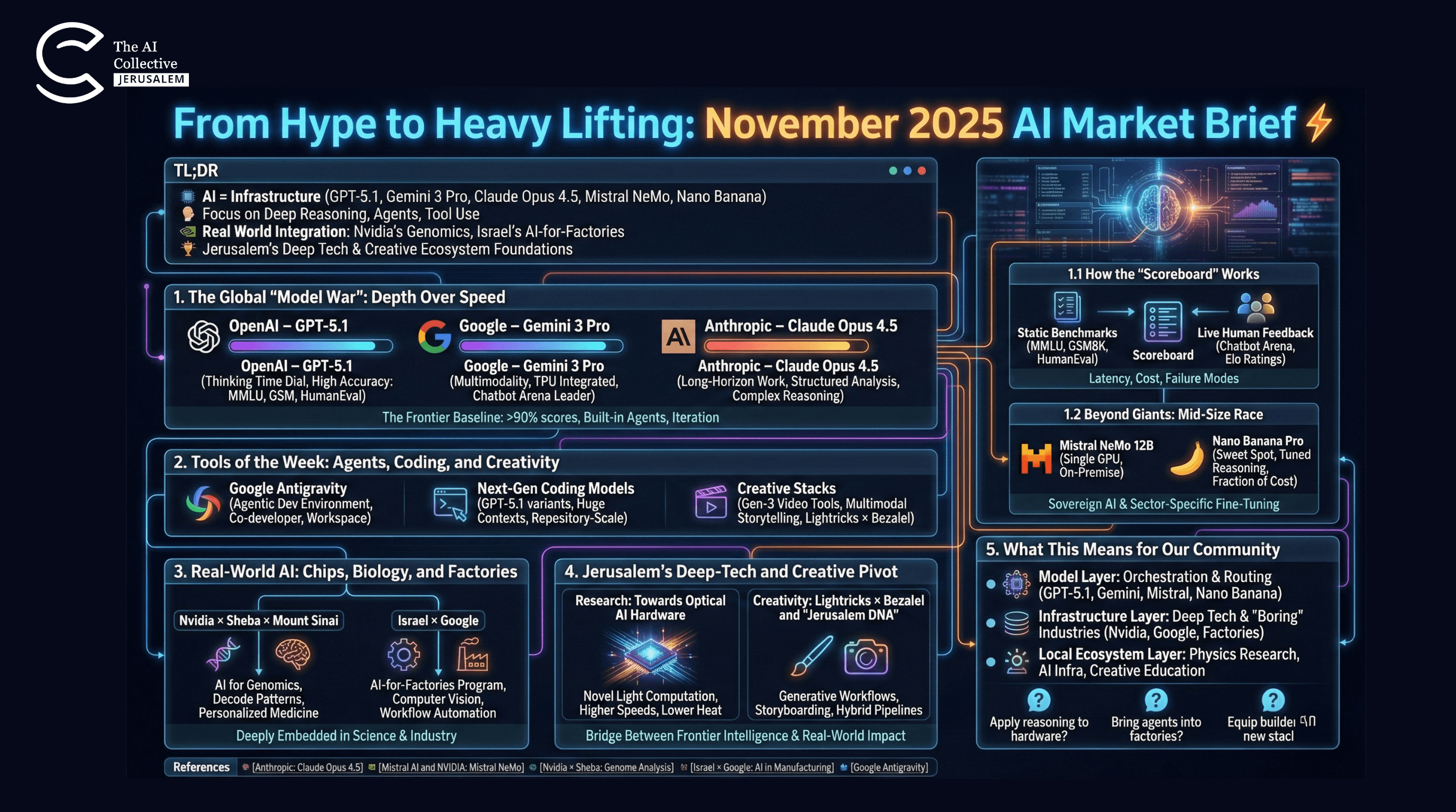 November 2025 AI Market Brief overview